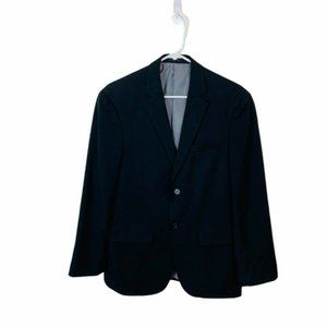 Black Two Button Sport Coat SZ 36 Short